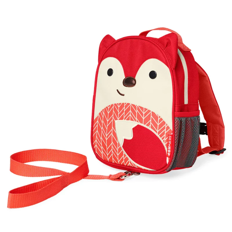 Skip Hop Mini Back Pack with Safety Harness Fox
