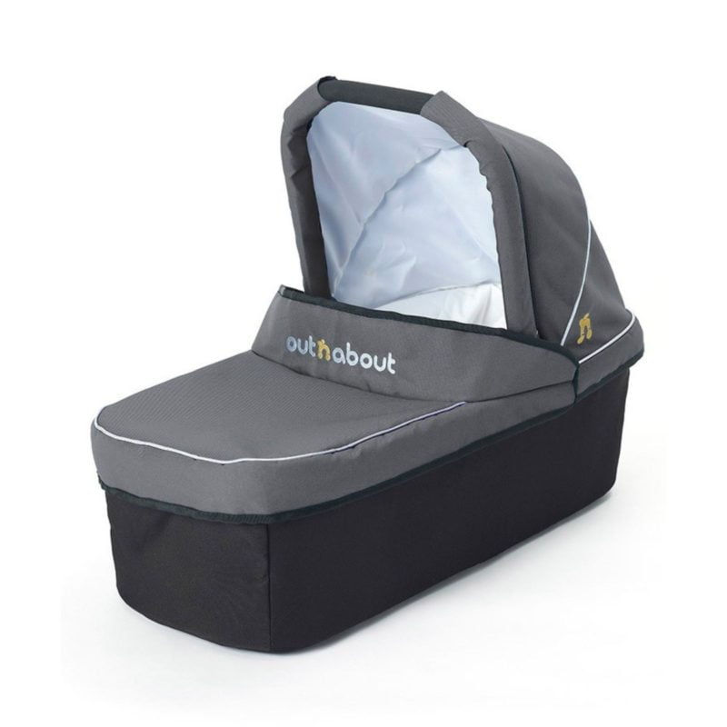 Out n About Nipper Single Carrycot Grey