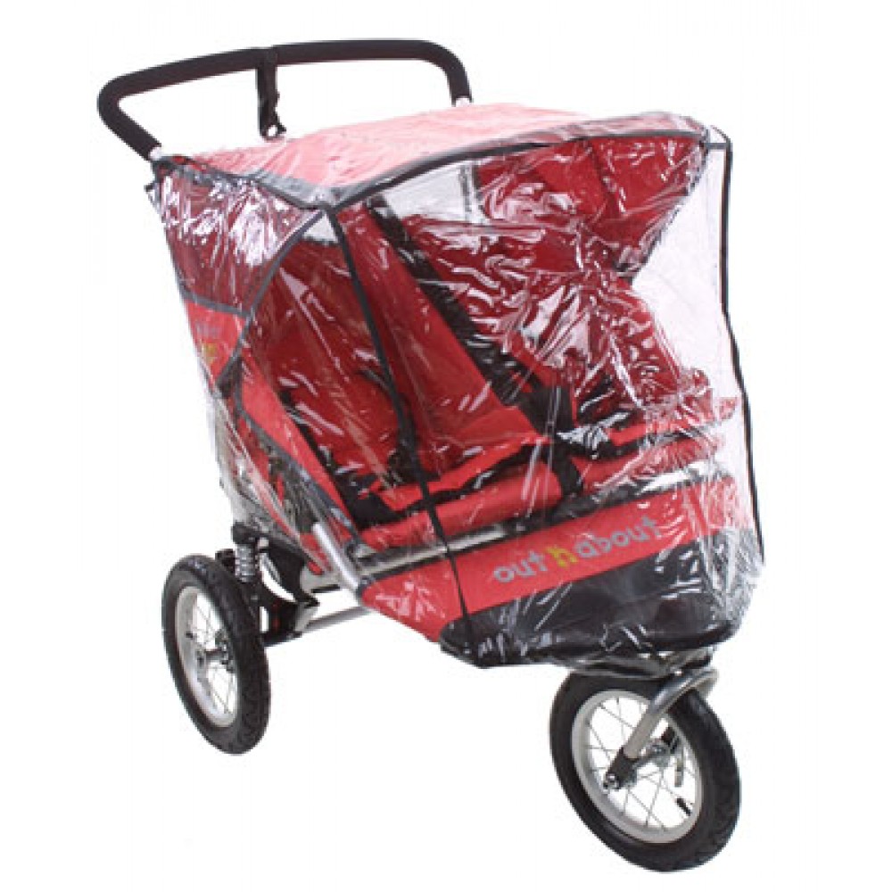 Raincover for OutnAbout Nipper 360 Sport Double Supersoft Made in The UK