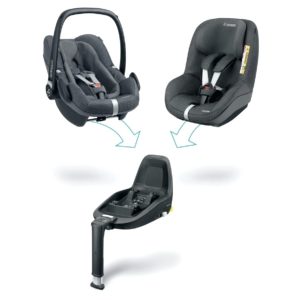 Maxi Cosi Pebble Pro i-Size Car Seat and FamilyFix3 i-Size Isofix Base