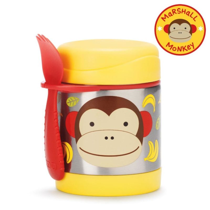 Skip Hop Insulated Food Jar Monkey