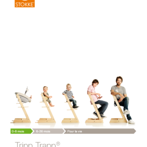 Stokke Tripp Trapp Chair, Baby Set and Tray Bundle