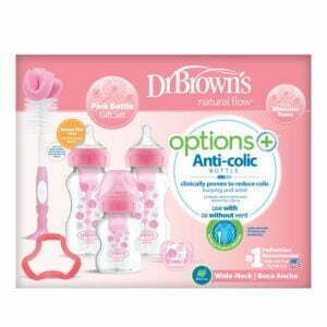 Dr Brown's Option+ Anti-Colic Gift Set Pink
