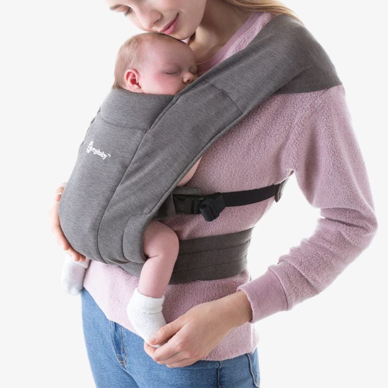 Ergobaby Embrace Newborn Carrier Heather Grey