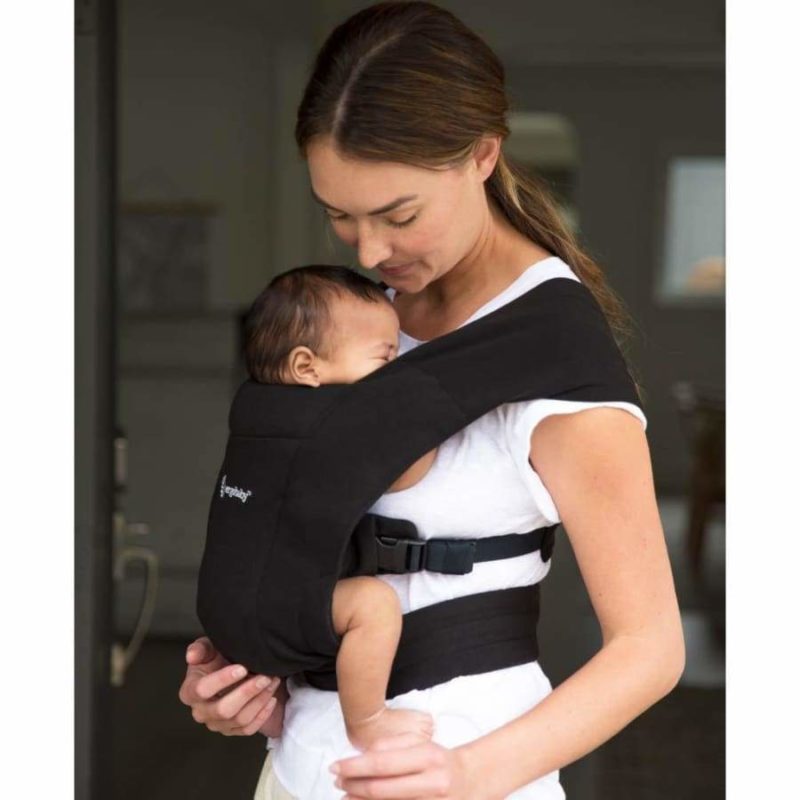 Ergobaby Embrace Newborn Carrier Pure Black