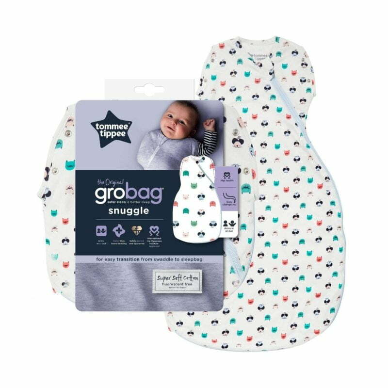 Tommee Tippee Original Grobag Snuggle 2.5 Tog Cat and Mouse