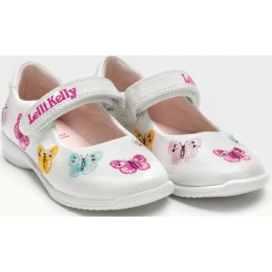 Lelli Kelly LK9752 Princess Pumps Shoes White Pearlized
