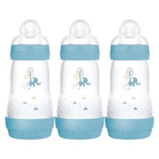 MAM Easy Start Anti-Colic Bottles 260ml 3 Pack Blue