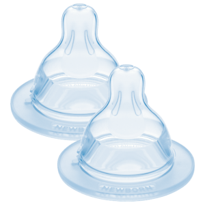 MAM Silicone Baby Bottle Teats 0+ Months – Slow Flow