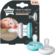 Tommee Tippee Breast-like Soother 2 pack