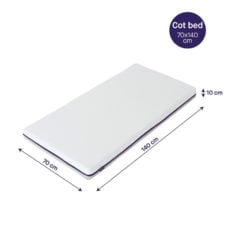 ClevaMama® Cool Gel Mattress Cotbed