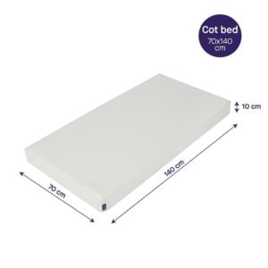 ClevaMama® Anti-Allergy Mattress Cotbed