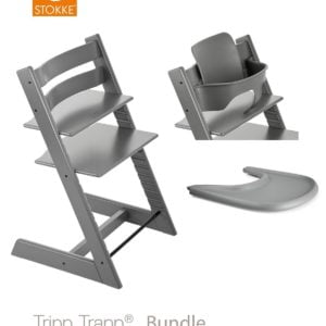 Stokke Tripp Trapp Storm Grey Bundle