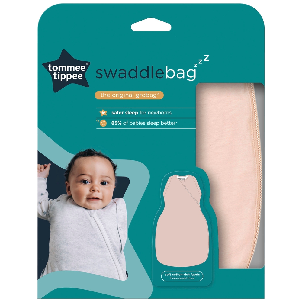 Tommee Tippee Swaddlebag 2.5 Tog Blush 3 6 Months Mum N Me