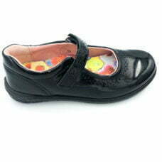 Ricosta Lillia School Shoes Black Patent