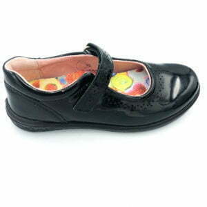 Ricosta Lillia School Shoes Black Patent