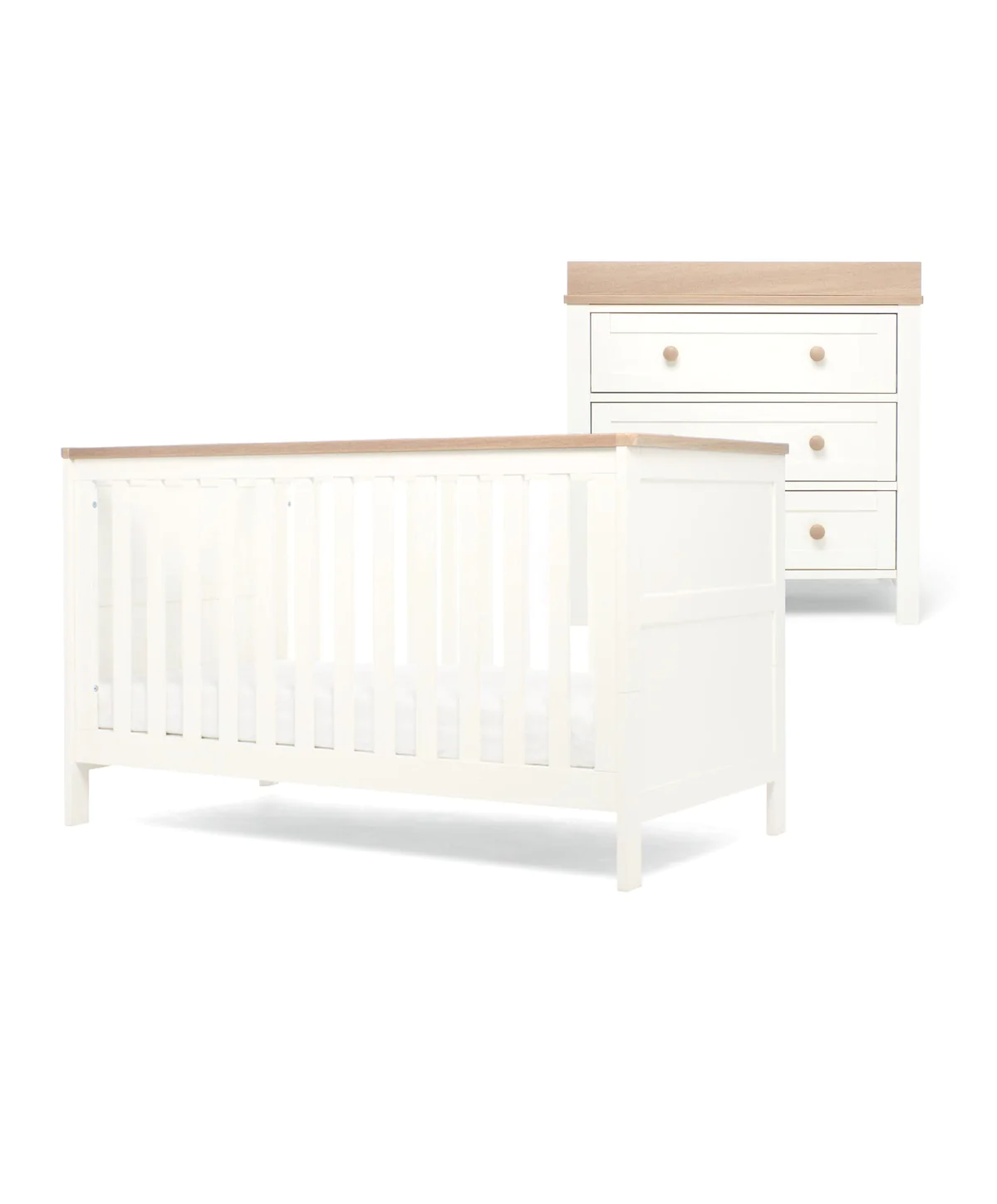 Mothercare cot shop bed with drawer