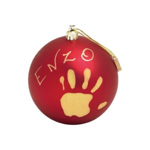 Baby Art My Christmas Fairy Bauble Red
