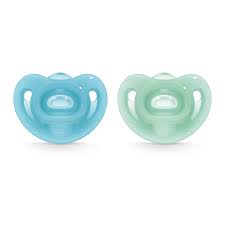 NUK Sensitive Silicone Soother Blue/Green