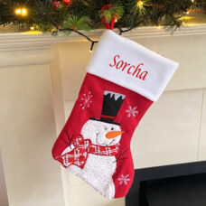 Christmas Snowman Stocking