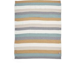 Mamas & Papas Knitted Blanket - Multi Stripe