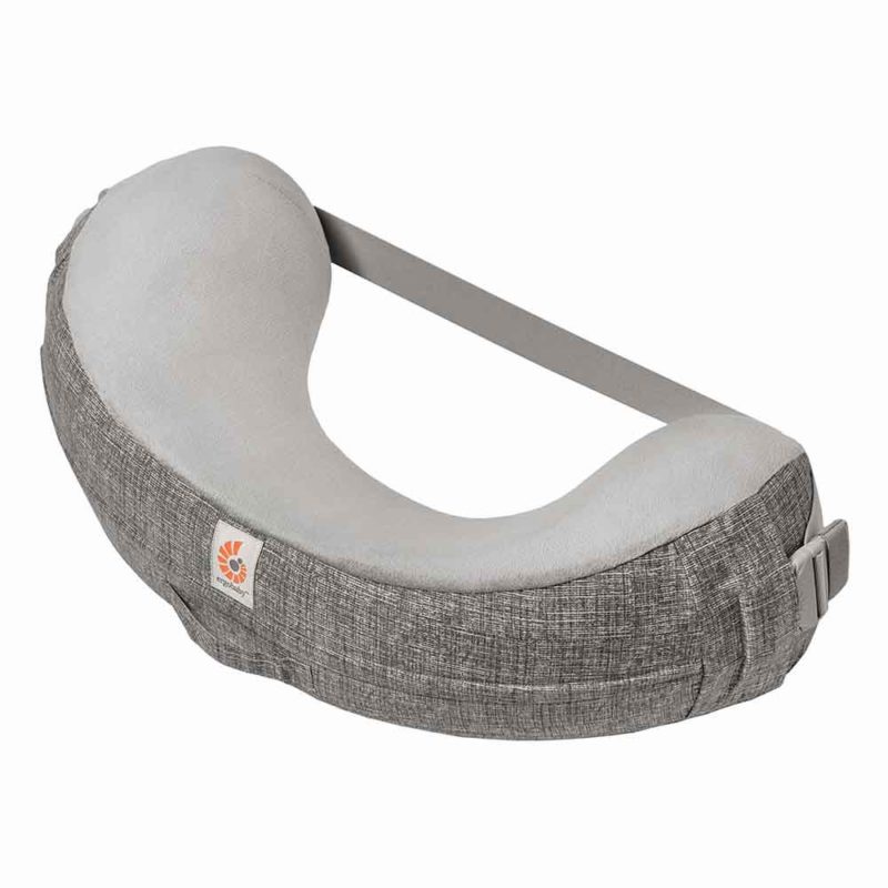 Ergobaby Natural Curve Nursing Pillow with Strap - Grey
