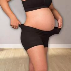 Carriwell Delux Maternity & Hospital Panties 2 Pack Black