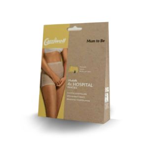Carriwell Hospital Panties White 4 Pack One Size