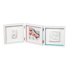 Baby Art My Baby Touch - Double White Frame