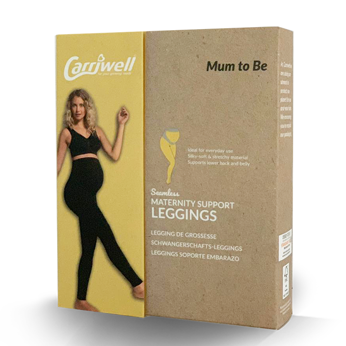Carriwell Maternity Support Leggings Black - Mum N Me