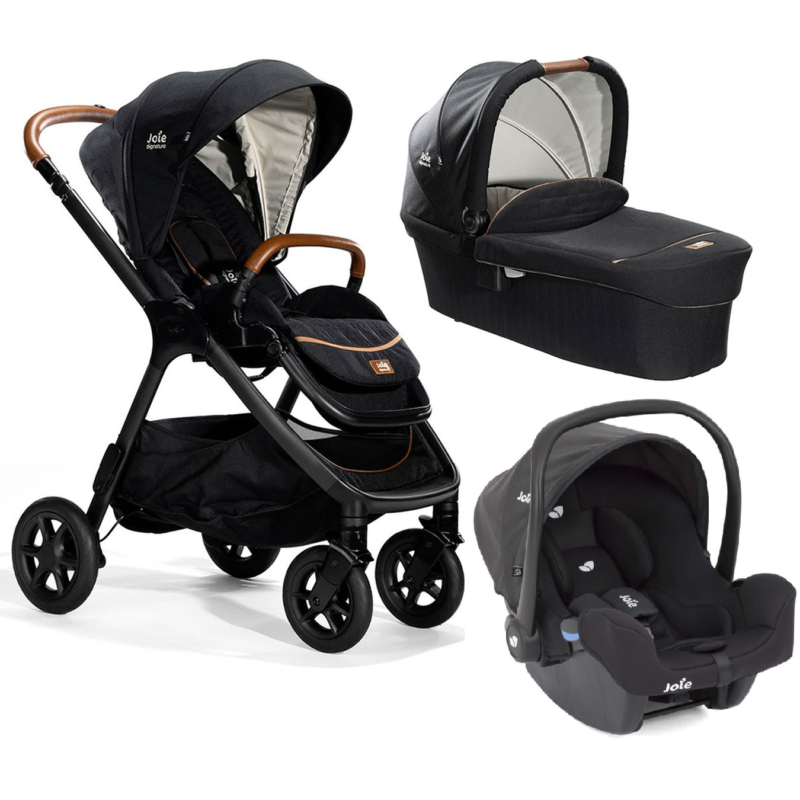 Joie Finiti 4in1 Travel System Signature Eclipse with i-Snug Car Seat and i-Base