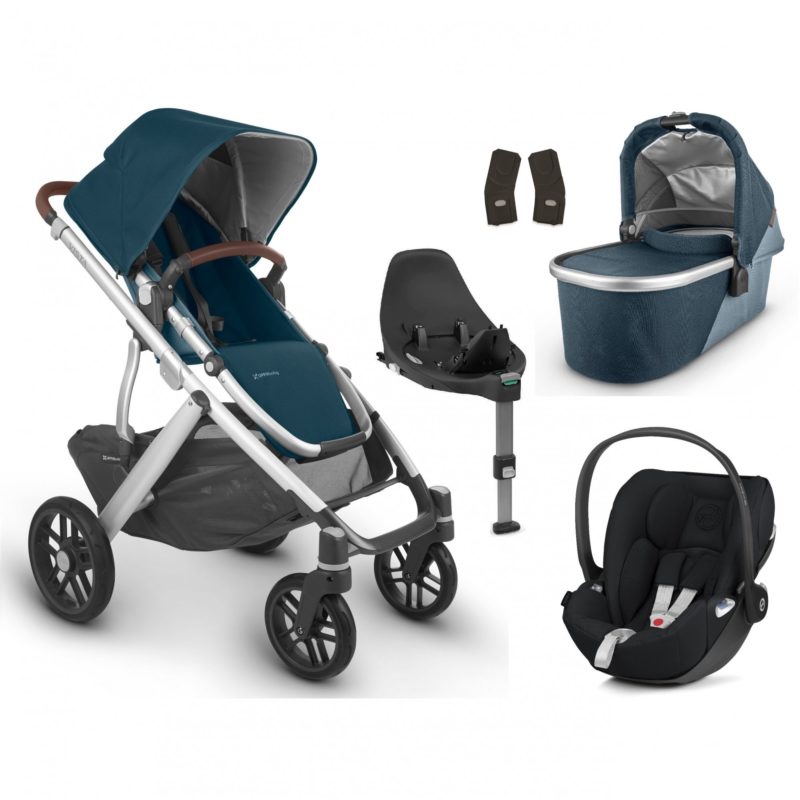 UPPAbaby Cruz V2 Travel Finn System with Cybex Cloud Z and Base