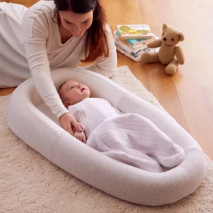 Purflo Sleep Tight Baby Bed Minimal Grey