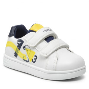 Geox DJ Rock Boys Trainers White B252CB