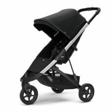 Thule Spring Stroller Aluminium Chassis with Black Melange Canopy