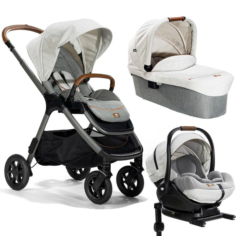 Joie Signature Finiti Flex 2 in1 Pram with i-Level and Encore Base Oyster