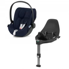 Cybex Cloud Z i-Size Infant Car Seat Nautical Blue and Base Z