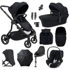 iCandy Orange 3 Black Edition Summer Bundle with Cybex cloud Z and Base Z