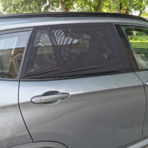 Tineo Car Back Seat Window Sock Sunshades Pack Of 2