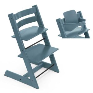 Stokke Tripp Trapp Chair Fjord Blue and Baby Set