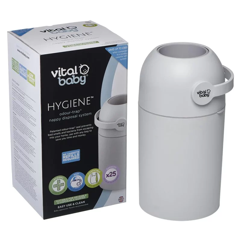 Vital Baby Hygiene Odour Trap Nappy Disposal System