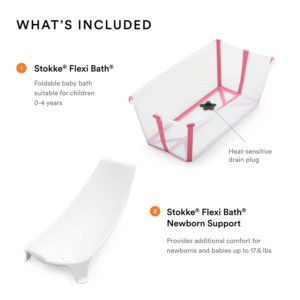 Stokke Flexi Bath Bundle Pink
