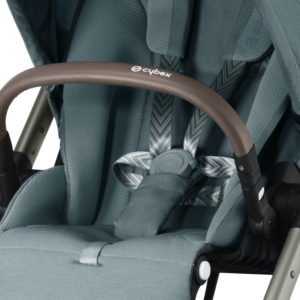 Cybex Balios S Lux Stroller 2023 Sky Blue on Taupe Chassis