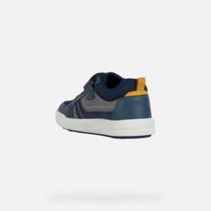 Geox Arzach Boys Shoe Blue/Yellow J164AA3