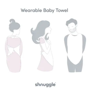 Shnuggle Wearable Bath towel with Ears