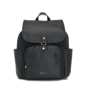 Babymel Freddie Vegan Leather Backpack Black