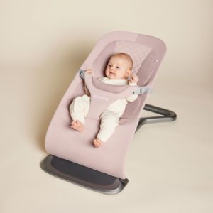 Ergobaby Evolve 3 in 1 Bouncer Blush Pink with FREE Toy Bar