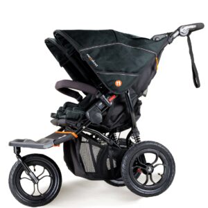 Out N About Nipper V5 Double Stroller Forest Black