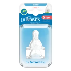Dr Brown's Options+ Narrow Neck Level 1 Teat 0m+