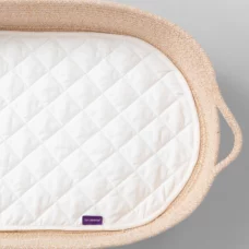 clevamama Baby Changing Basket & Quilted Mat 2